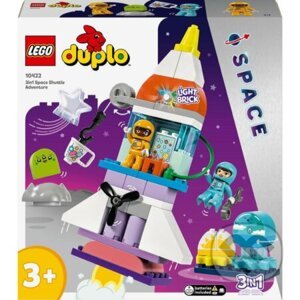 LEGO® DUPLO® 10422 Vesmírne dobrodružstvo s raketoplánom 3 v 1 - LEGO