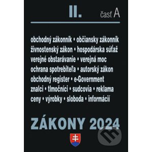 Zákony 2024 II/A - Obchodné a občianske právo - Poradca s.r.o.