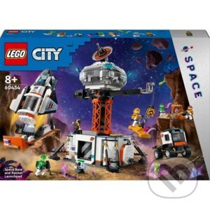 LEGO® City 60434 Vesmírna základňa a štartovacia plošina pre raketu - LEGO