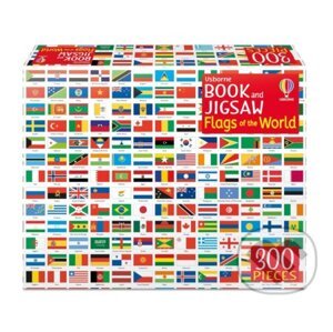 Usborne Book and Jigsaw Flags of the World - Sue Meredith, Ian McNee (Ilustrátor), Jos Poels (Ilustrátor)