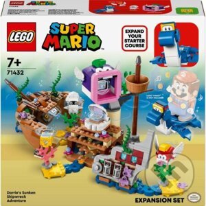 LEGO® Super Mario™ 71432 Dorrie a dobrodružstvo vo vraku lodi – rozširujúci set - LEGO