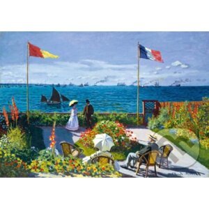 Claude Monet: Záhrada v Sainte-Adresse, 1867 - Bluebird