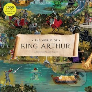The World of King Arthur - Natalie Rigby, Tony Johns, Adam Simpson (Ilustrátor)
