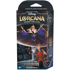 Disney Lorcana: Rise of the Floodborn - Amber & Sapphire Starter Deck - Ravensburger