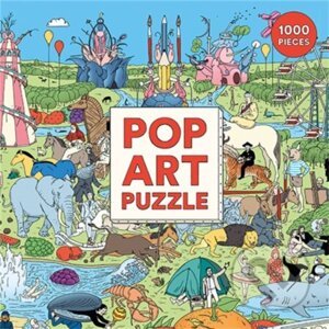 Pop Art Puzzle - Andrew Rae (ilustrátor)