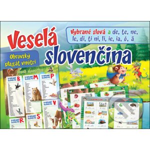 Veselá slovenčina - Vybrané slová a de, te, ne, le, di, ti, ni, li, ie, ia, ô, ä - Foni book