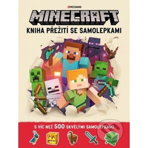 Minecraft: Kniha přežití se samolepkami - Egmont ČR