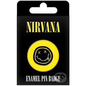 Kovový odznak Nirvana: Smiley - Nirvana