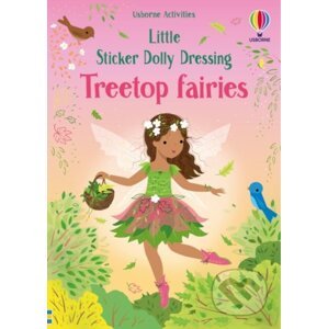 Little Sticker Dolly Dressing Treetop Fairies - Fiona Watt, Lizzie Mackay (ilustrátor)