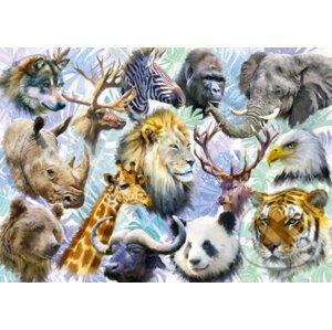Zvieracie hlavy - Alipson Puzzle
