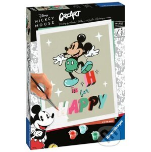 CreArt Disney: Mickey Mouse: H is for HAPPY - Ravensburger