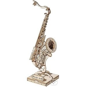 3D dřevěné puzzle Saxofon - Robotime