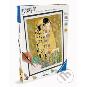 CreArt Gustav Klimt: Polibek - Ravensburger