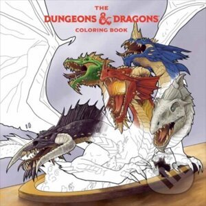 Dungeons & Dragons Coloring Book - Official Dungeons & Dragons