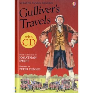 Gulliver's Travels + CD - Gill Harvey, Peter Dennis (ilustrátor)