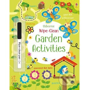 Wipe-Clean Garden Activities - Kirsteen Robson, Dania Florino (ilustrátor)