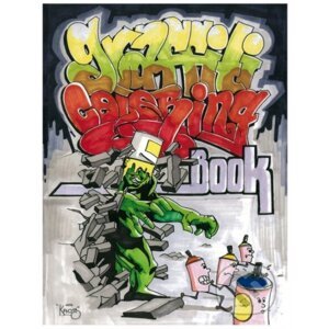Graffiti Coloring Book - Uzi Wufc