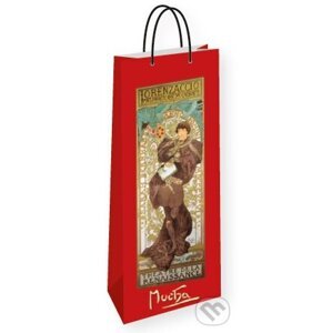 Dárková taška na lahev Alfons Mucha - Presco Group