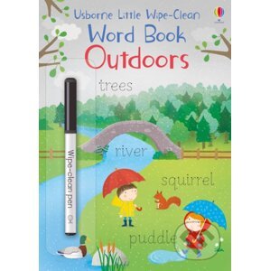 Little Wipe-Clean Word Books Outdoors - Felicity Brooks, Marta Cabrol (ilustrátor)