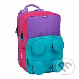 LEGO Pink/Purple Petersen - školní batoh - LEGO