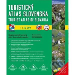 Turistický atlas Slovenska / Tourist atlas of Slovakia 1:50 000 - VKÚ Harmanec