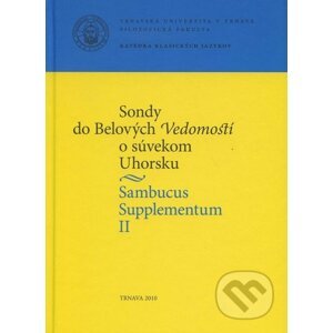 Sambucus Supplementum II. - Trnavská univerzita