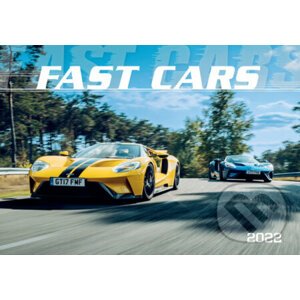 Nástenný kalendár Fast cars 2022 - Spektrum grafik