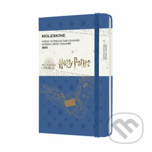 Moleskine – 12-mesačný modrý plánovací diár Harry Potter 2022 - Moleskine