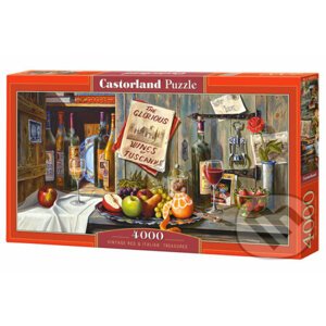 Vintage red & Italian treasures - Castorland