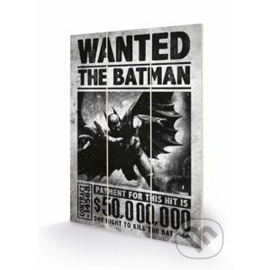 Obraz - maľba na dreve DC Comics - Batman: Wanted - Batman