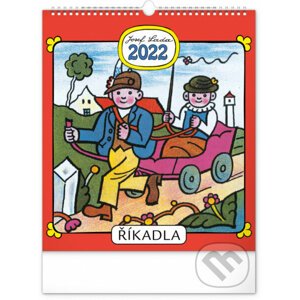 Nástěnný kalendář Josef Lada – Říkadla 2022 - Presco Group