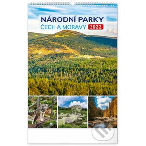 Nástěnný kalendář Národní parky Čech a Moravy 2022 - Presco Group