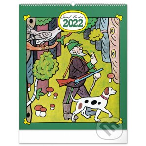 Nástěnný kalendář Josef Lada – Řemesla 2022 - Presco Group