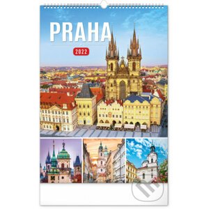 Nástěnný kalendář Praha 2022 - Presco Group