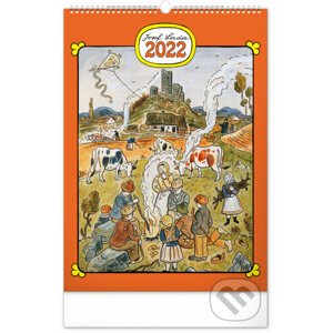 Nástěnný kalendář Josef Lada – Rok na vsi 2022 - Presco Group