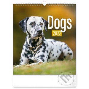 Nástěnný kalendář Dogs 2022 - Presco Group