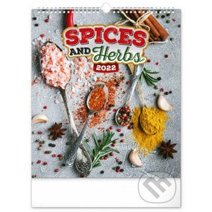 Nástěnný kalendář Spices and Herbs 2022 - Presco Group