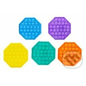 Bubble pops: Oktagon 5 barev - Teddies