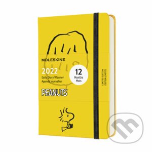 Moleskine – 12-mesačný žltý diár Snoopy 2022 - Moleskine