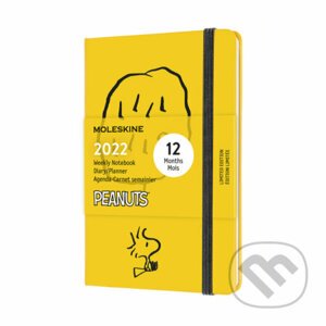Moleskine – 12-mesačný žltý plánovací diár Snoopy 2022 - Moleskine