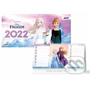 DISNEY Frozen (čtrnáctidenní) 2022 - stolní kalendář - MFP