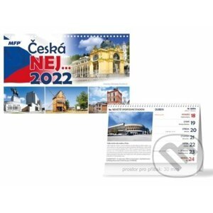 Česká NEJ… 2022 - stolní kalendář - MFP