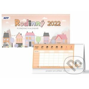 Rodinný plánovací 2022 - stolní kalendář - MFP
