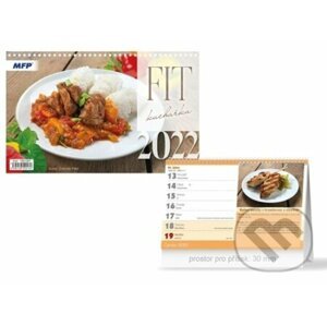 FIT kuchařka 2022 - stolní kalendář - MFP