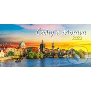 Kalendář 2022 - Čechy a Morava, stolní - BB/art