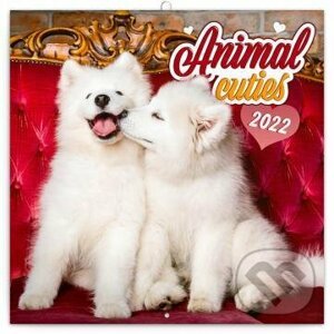 Poznámkový kalendár Animal Cuties 2022 - Presco Group