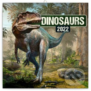 Poznámkový kalendár Dinosaurs 2022 - Presco Group