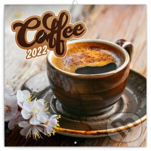 Poznámkový kalendár Coffee 2022 - Presco Group