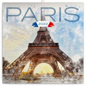 Poznámkový kalendár Paris 2022 - Presco Group