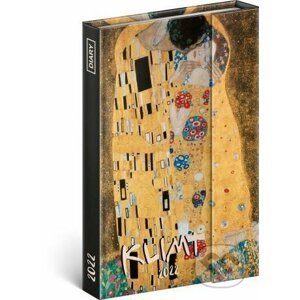 Diář 2022: Gustav Klimt - týdenní, magnetický - Presco Group